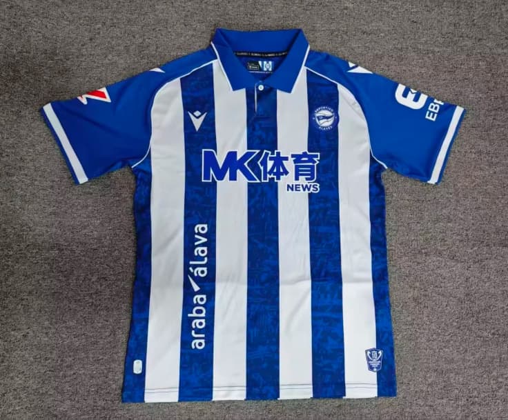 AAA(Thailand) Deportivo Alaves 26/27 Home Soccer Jersey
