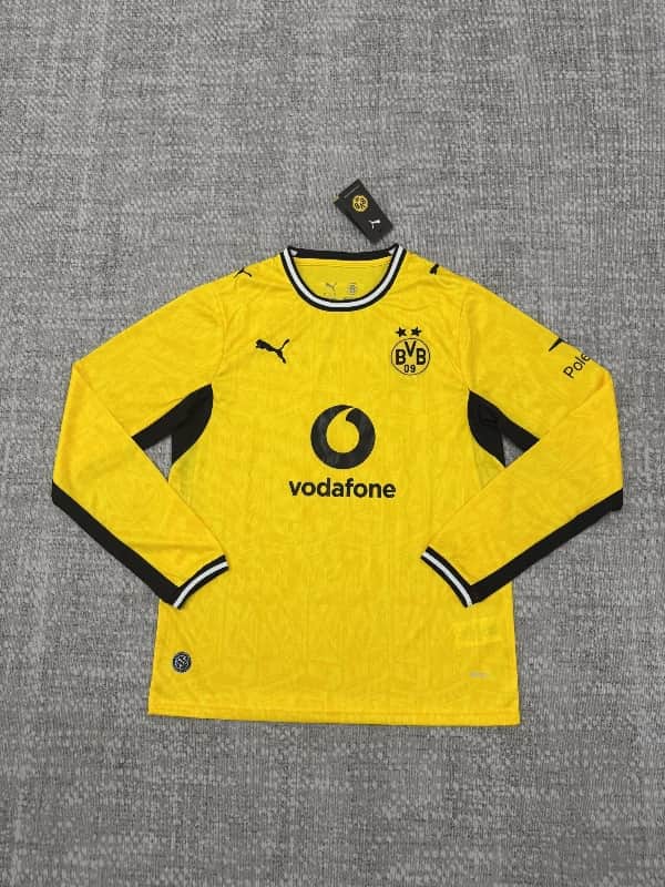 AAA(Thailand) Dortmund 26/27 Home Long Sleeve Soccer Jersey