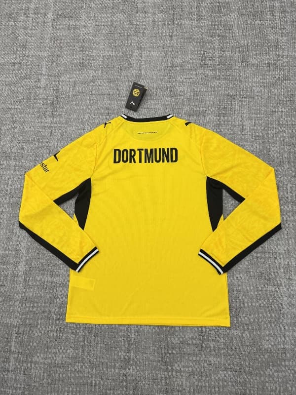 AAA(Thailand) Dortmund 26/27 Home Long Sleeve Soccer Jersey