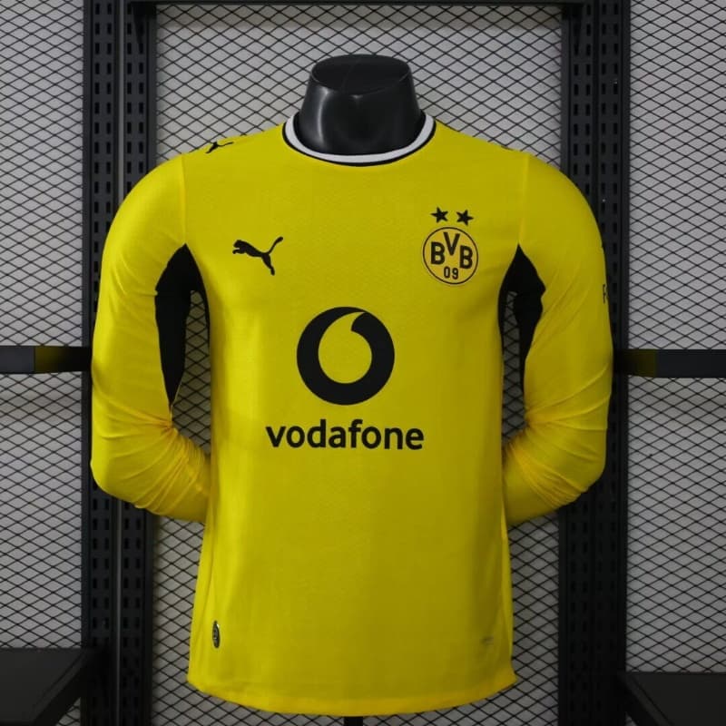 AAA(Thailand) Dortmund 26/27 Home Long Sleeve Soccer Jersey (Player)