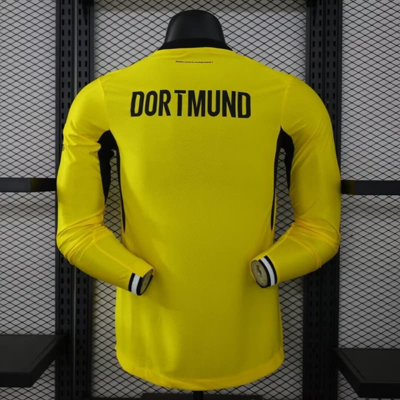 AAA(Thailand) Dortmund 26/27 Home Long Sleeve Soccer Jersey (Player)