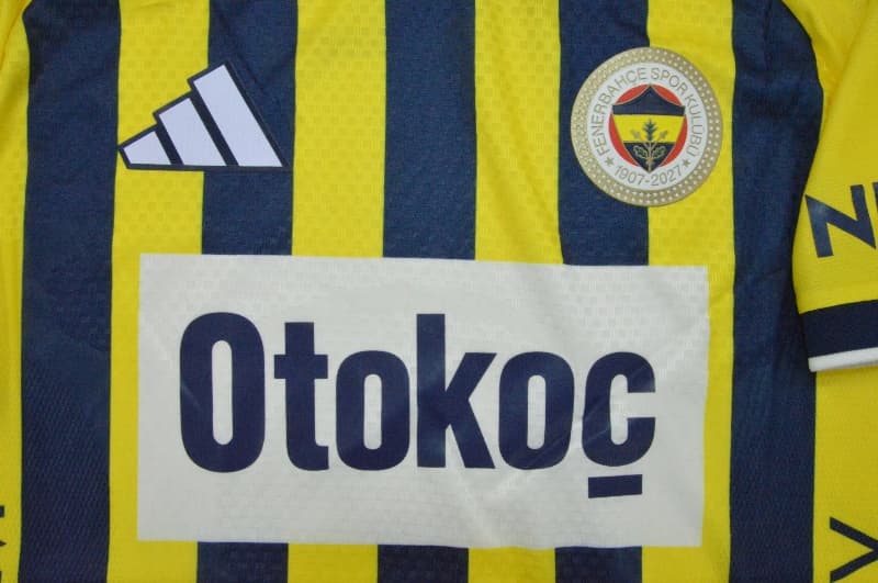 AAA(Thailand) Fenerbahce 26/27 Home Soccer Jersey (Player)