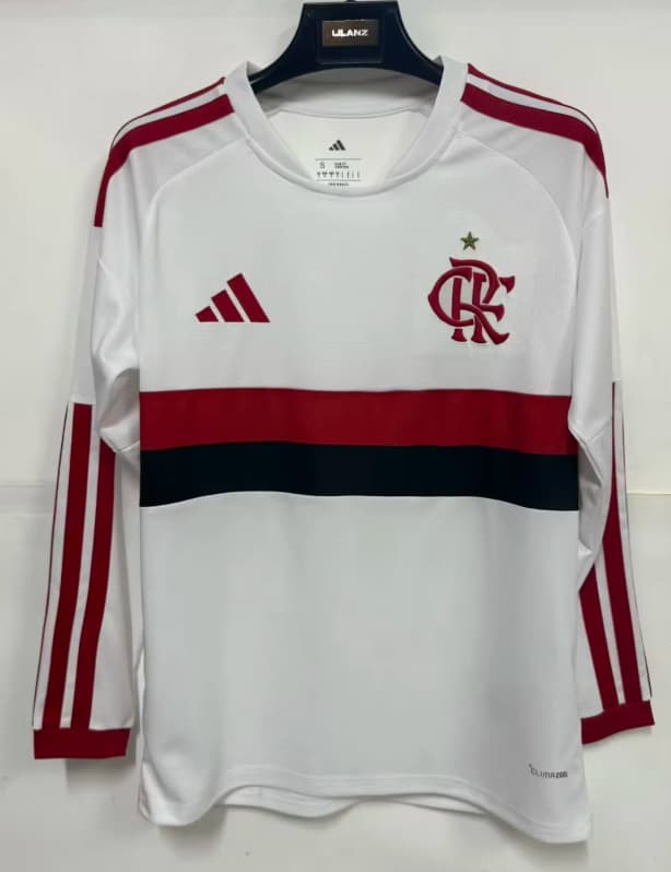 AAA(Thailand) Flamengo 2026 Away Long Sleeve Soccer Jersey