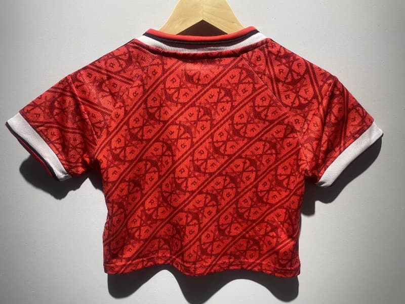 AAA(Thailand) Flamengo 2026 Third Women Cropped Soccer Jersey
