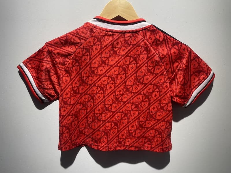 AAA(Thailand) Flamengo 2026 Third Women Cropped MLB Soccer Jersey