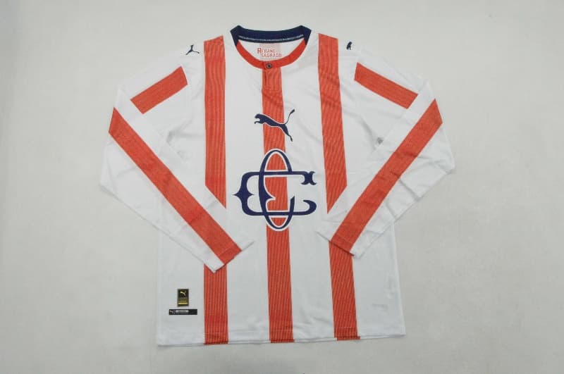 AAA(Thailand) Guadalajara Chivas 26/27 120th Anniversary Long Soccer Jersey(Player) AAA(Thailand) Guadalajara Chivas 26/27 120th Anniversary Long Soccer Jersey(Player)