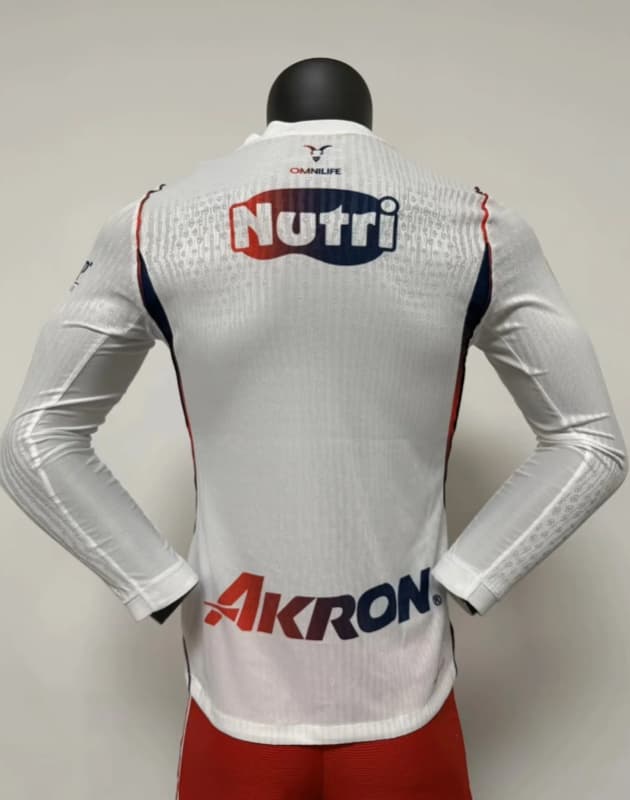 AAA(Thailand) Guadalajara Chivas 26/27 Away Long Sleeve Soccer Jersey (Player)