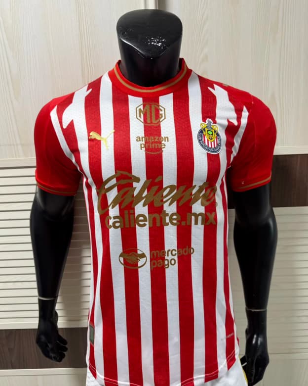 AAA(Thailand) Guadalajara Chivas 26/27 Home Soccer Jersey (Player) AAA(Thailand) Guadalajara Chivas 26/27 Home Soccer Jersey (Player)