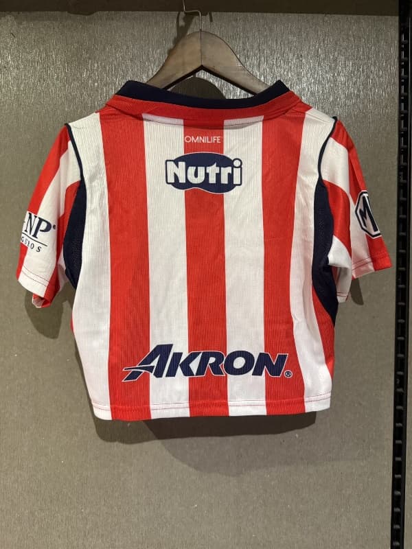 AAA(Thailand) Guadalajara Chivas 26/27 Home Women Cropped Soccer Jersey