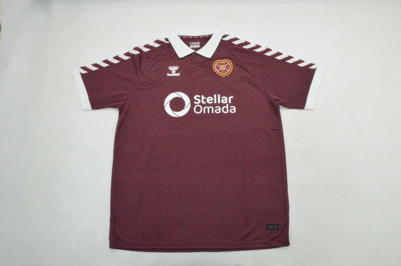 AAA(Thailand) Heart Of Midlothian 26/27 Home Soccer Jersey AAA(Thailand) Heart Of Midlothian 26/27 Home Soccer Jersey