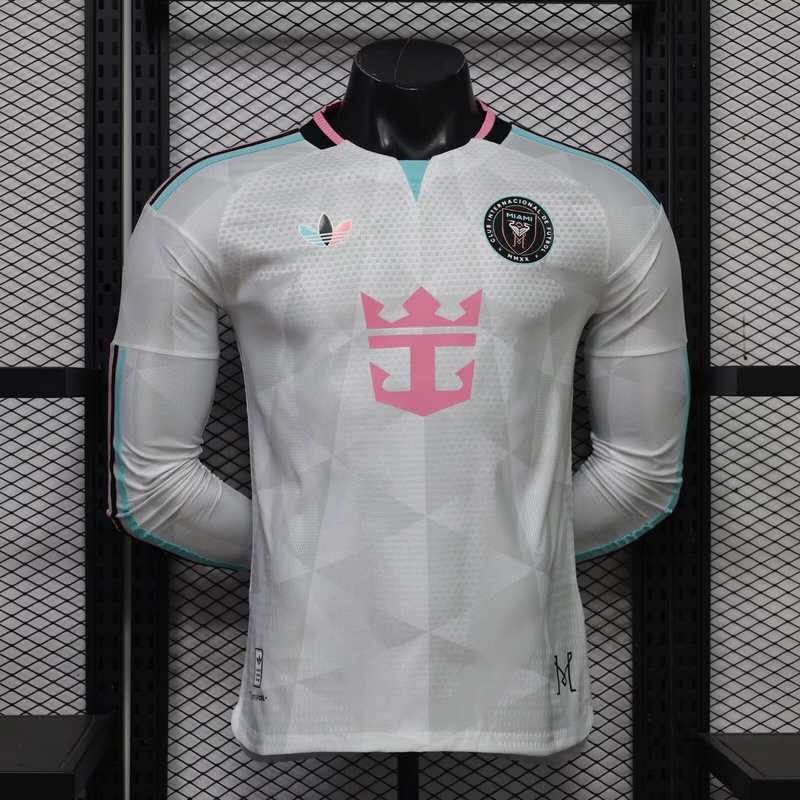 AAA(Thailand) Inter Miami 2026 Third Long Sleeve Soccer Jersey (Player)