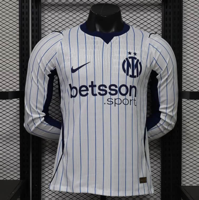 AAA(Thailand) Inter Milan 26/27 Away Long Sleeve Soccer Jersey (Player)