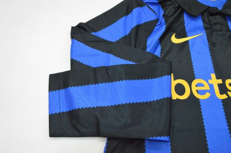 AAA(Thailand) Inter Milan 26/27 Home Long Sleeve Soccer Jersey