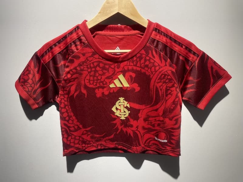AAA(Thailand) Sport Club Internacional 2026 Third Women Cropped Soccer Jersey