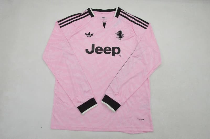 AAA(Thailand) Juventus 26/27 Away Long Sleeve Soccer Jersey