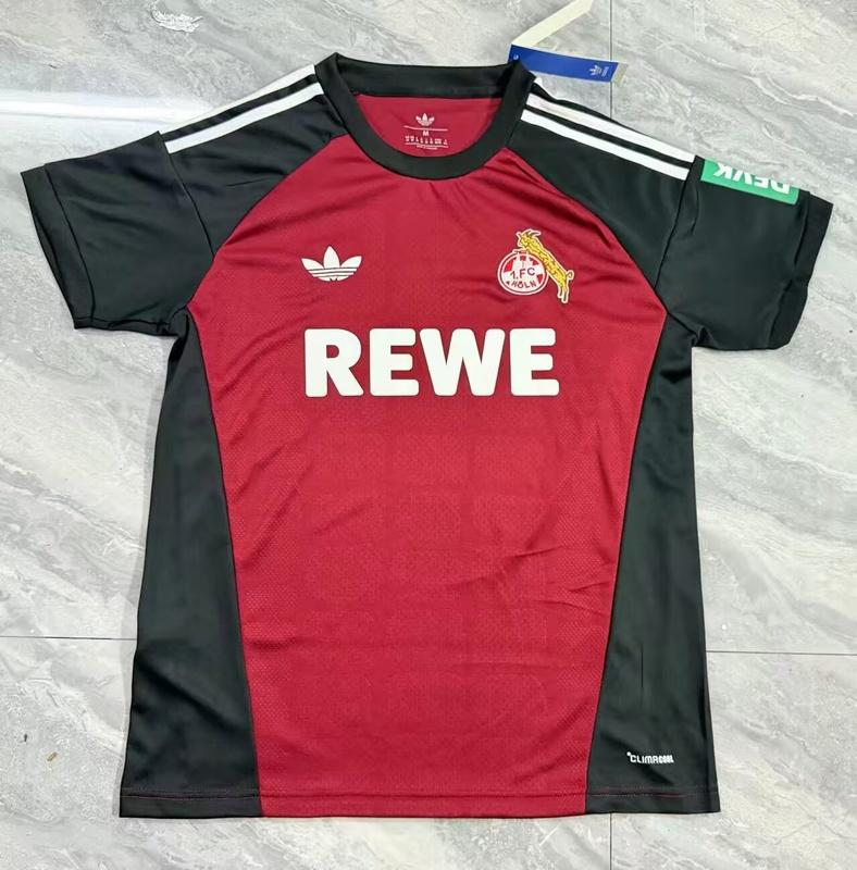 AAA(Thailand) Koln 26/27 Goalkeeper Red Soccer Jersey