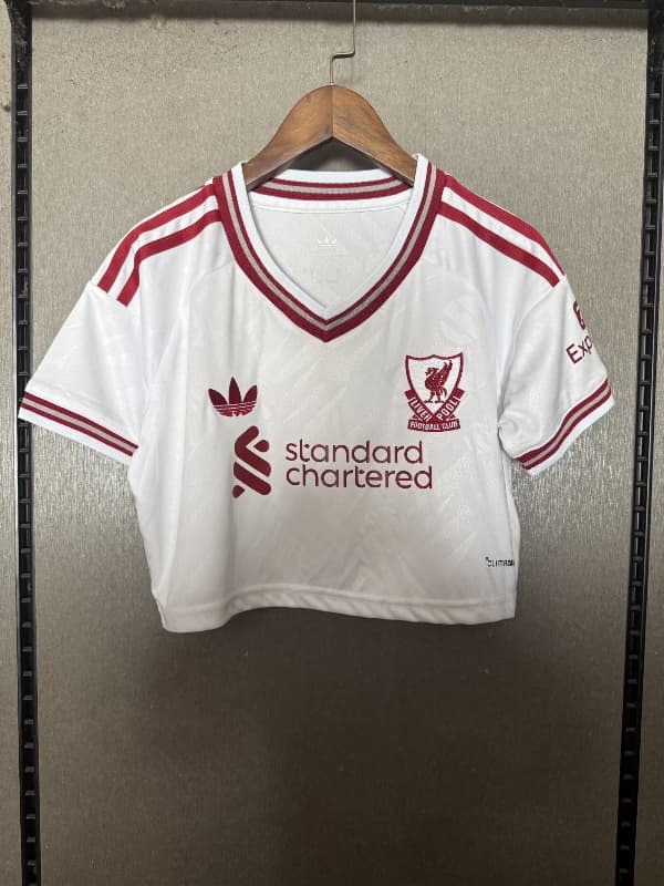 AAA(Thailand) Liverpool 26/27 Away Women Cropped Soccer Jersey