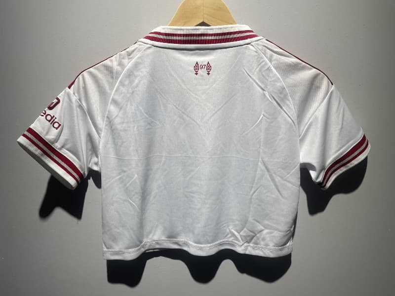 AAA(Thailand) Liverpool 26/27 Away Women Cropped MLB Soccer Jersey
