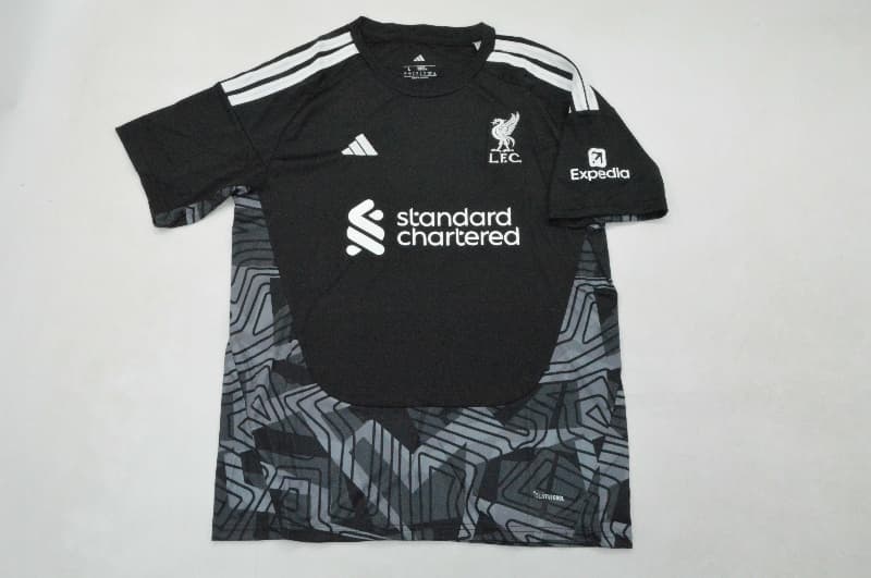 AAA(Thailand) Liverpool 26/27 Goalkeeper Black Soccer Jersey AAA(Thailand) Liverpool 26/27 Goalkeeper Black Soccer Jersey