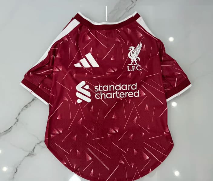 AAA(Thailand) Liverpool 26/27 Home Pet Soccer Jersey AAA(Thailand) Liverpool 26/27 Home Pet Soccer Jersey
