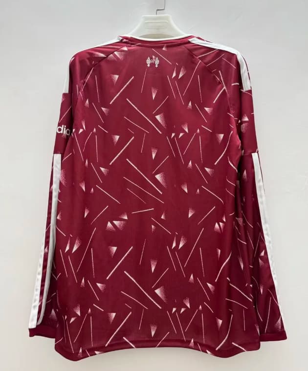 AAA(Thailand) Liverpool 26/27 Home Long Sleeve Soccer Jersey (Leaked)