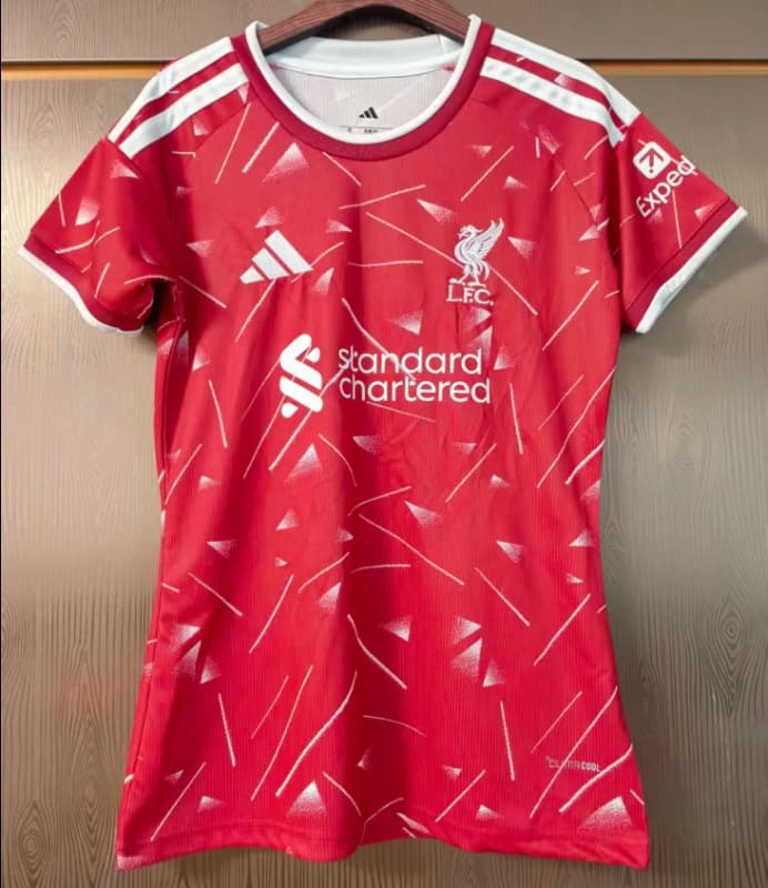 AAA(Thailand) Liverpool 26/27 Home Women Soccer Jersey (Leaked) AAA(Thailand) Liverpool 26/27 Home Women Soccer Jersey (Leaked)