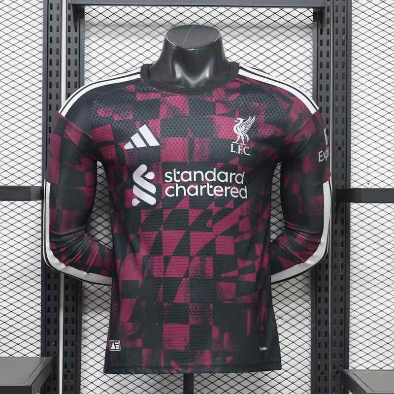 AAA(Thailand) Liverpool 26/27 Third Long Sleeve Soccer Jersey (Player)