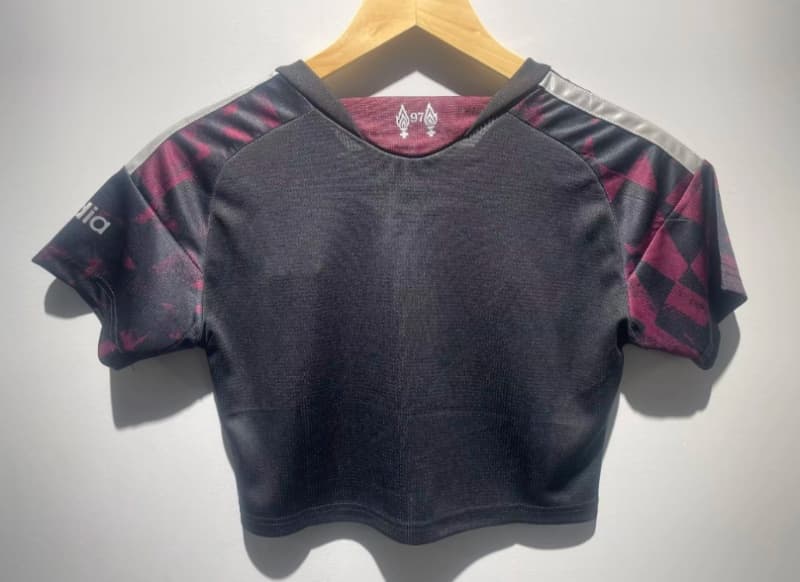 AAA(Thailand) Liverpool 26/27 Third Women Cropped Soccer Jersey