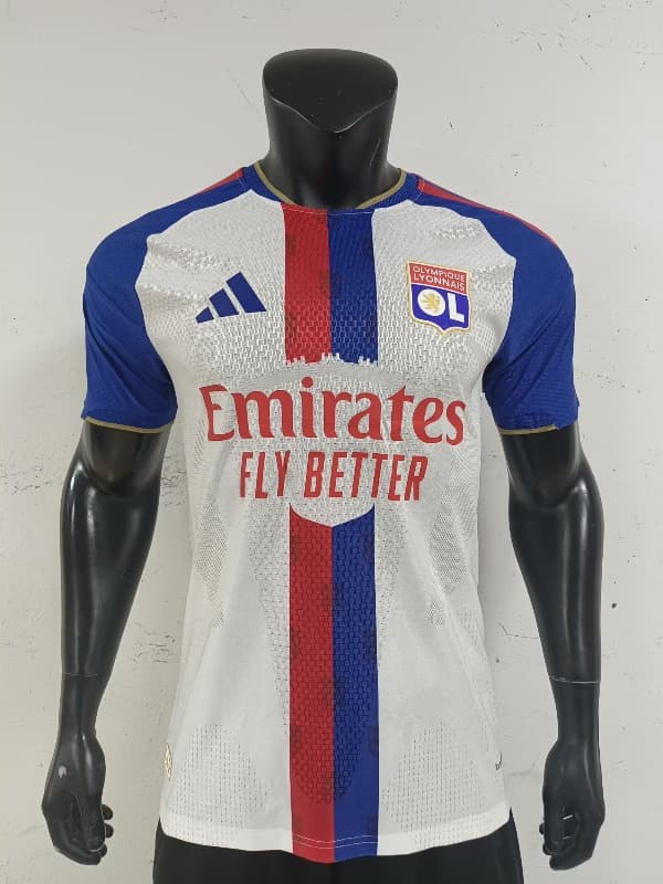 AAA(Thailand) Lyon 26/27 Home Soccer Jersey (Player) AAA(Thailand) Lyon 26/27 Home Soccer Jersey (Player)