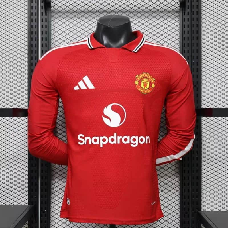 AAA(Thailand) Manchester United 26/27 Home Long Sleeve Soccer Jersey (Player) Leaked AAA(Thailand) Manchester United 26/27 Home Long Sleeve Soccer Jersey (Player) Leaked