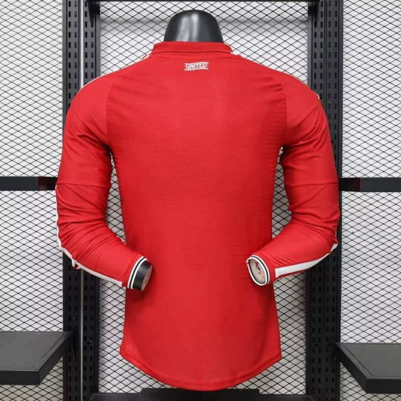 AAA(Thailand) Manchester United 26/27 Home Long Sleeve Soccer Jersey (Player) Leaked