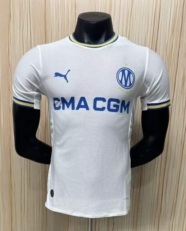 AAA(Thailand) Marseilles 26/27 Home Soccer Jersey (Player)