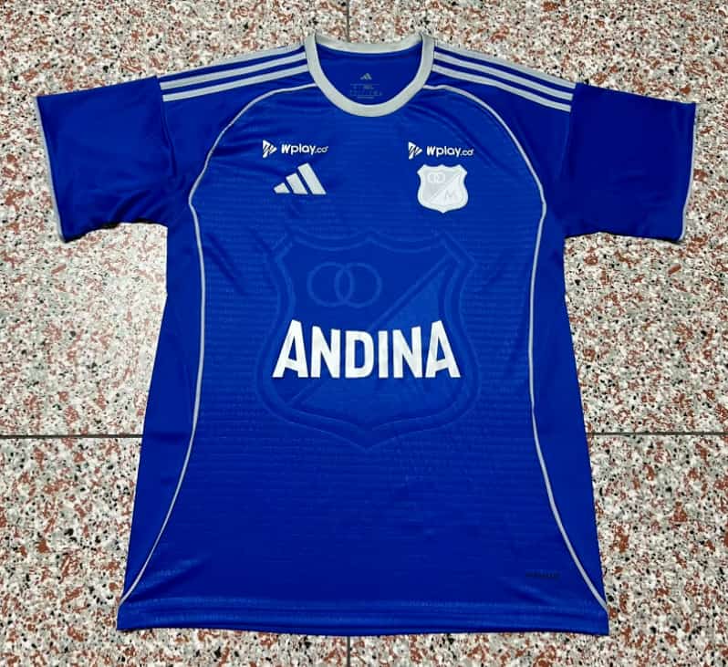 AAA(Thailand) Millonarios 2026 Home Soccer Jersey AAA(Thailand) Millonarios 2026 Home Soccer Jersey