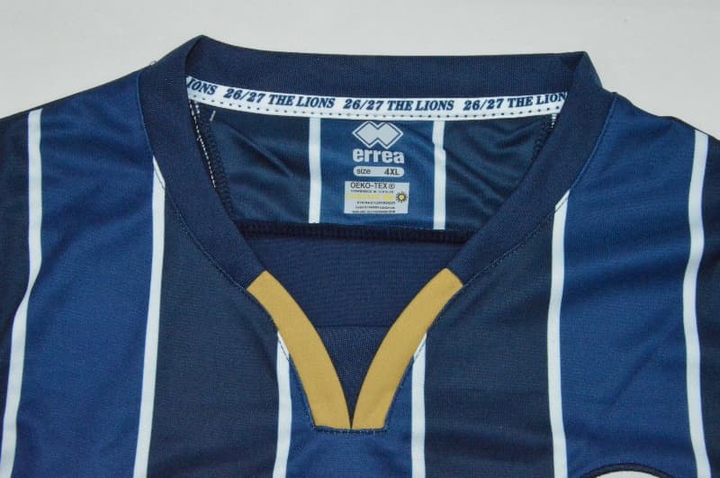 AAA(Thailand) Millwall 26/27 Home Soccer Jersey