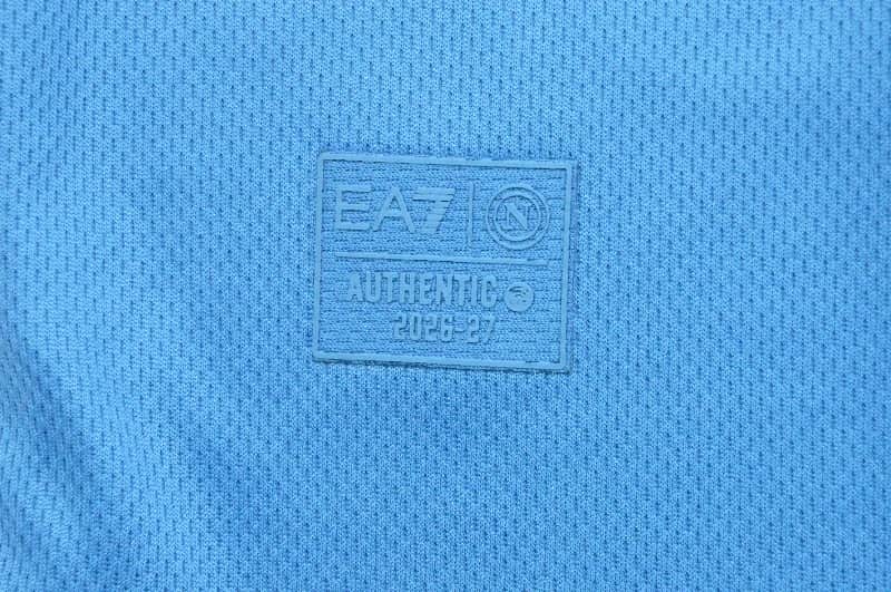 AAA(Thailand) Napoli 26/27 Home Soccer Jersey