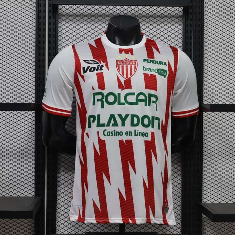 AAA(Thailand) Necaxa 26/27 Home Soccer Jersey (Player) AAA(Thailand) Necaxa 26/27 Home Soccer Jersey (Player)