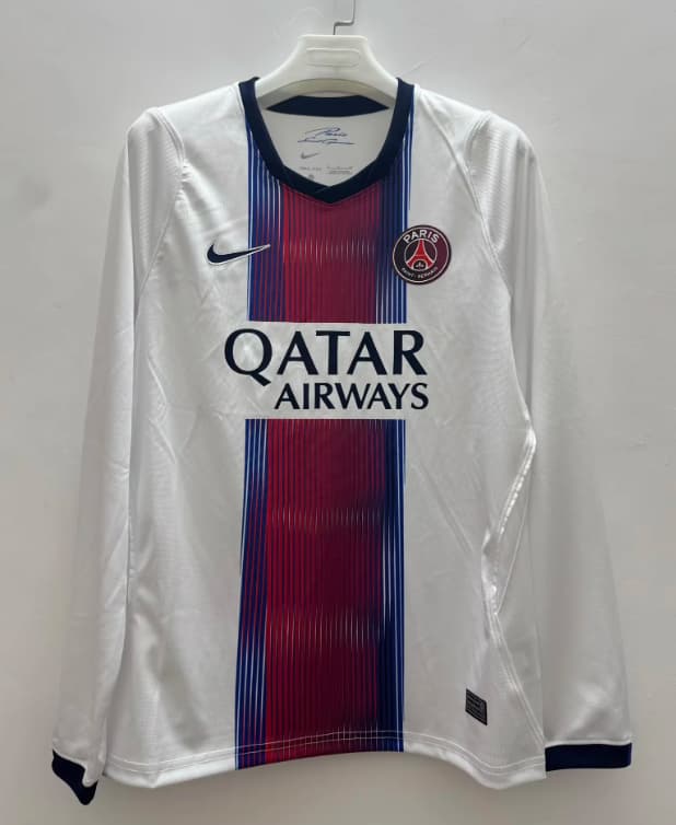 AAA(Thailand) Paris St Germain 26/27 Away Long Sleeve Soccer Jersey