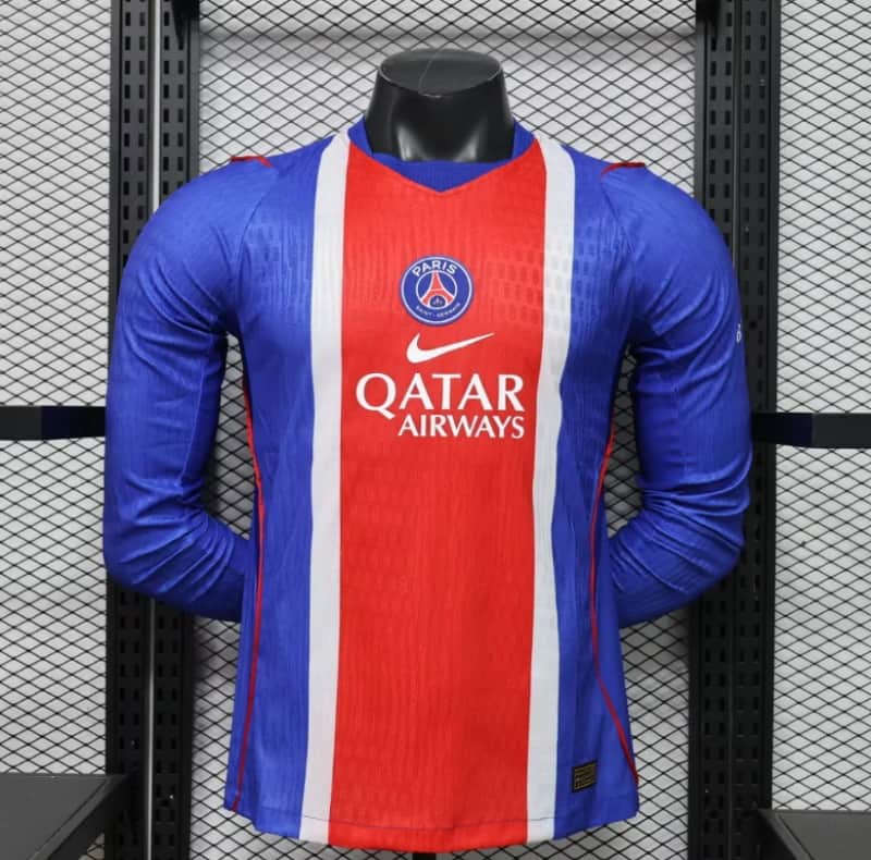 AAA(Thailand) Paris St German 26/27 Home Long Sleeve Soccer Jersey (Player) AAA(Thailand) Paris St German 26/27 Home Long Sleeve Soccer Jersey (Player)
