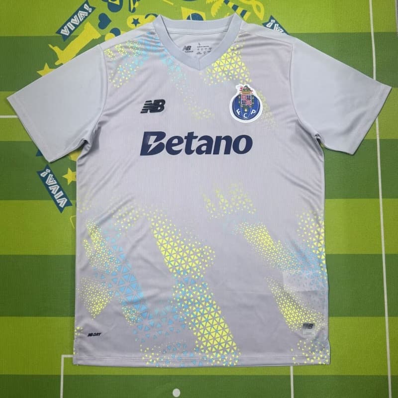AAA(Thailand) Porto 26/27 Goalkeeper Grey Soccer Jersey