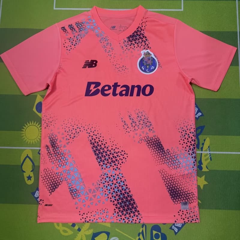 AAA(Thailand) Porto 26/27 Goalkeeper Pink Soccer Jersey