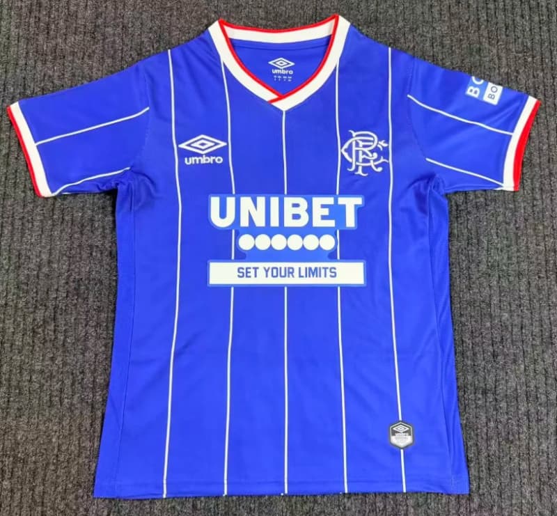 AAA(Thailand) Rangers 26/27 Home Soccer Jersey AAA(Thailand) Rangers 26/27 Home Soccer Jersey