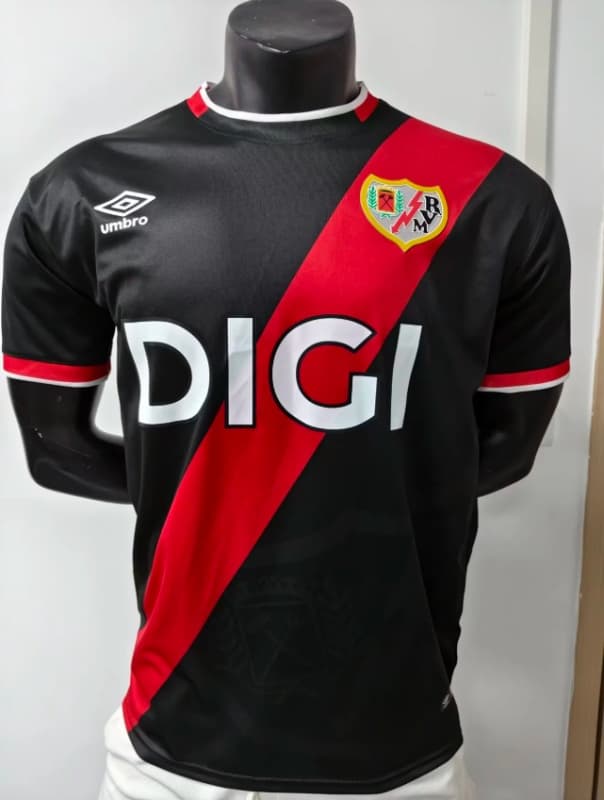 AAA(Thailand) Rayo Vallecano 26/27 Goalkeeper Black Soccer Jersey