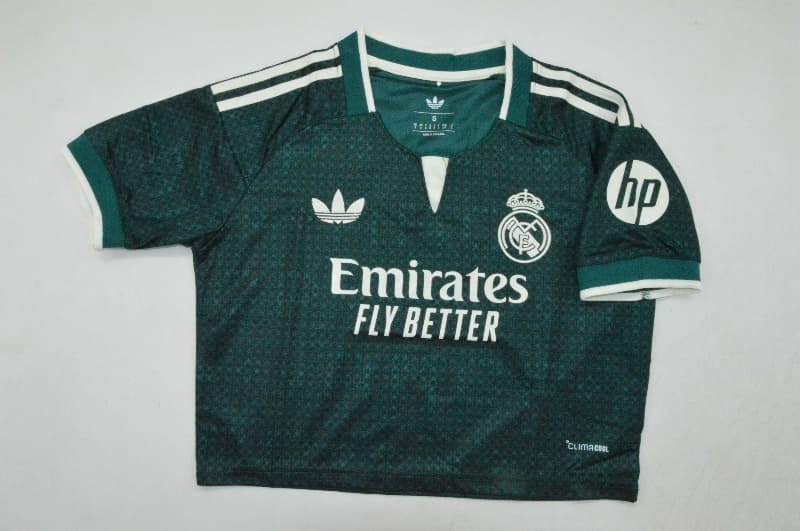 AAA(Thailand) Real Madrid 26/27 Away Women Cropped Soccer Jersey