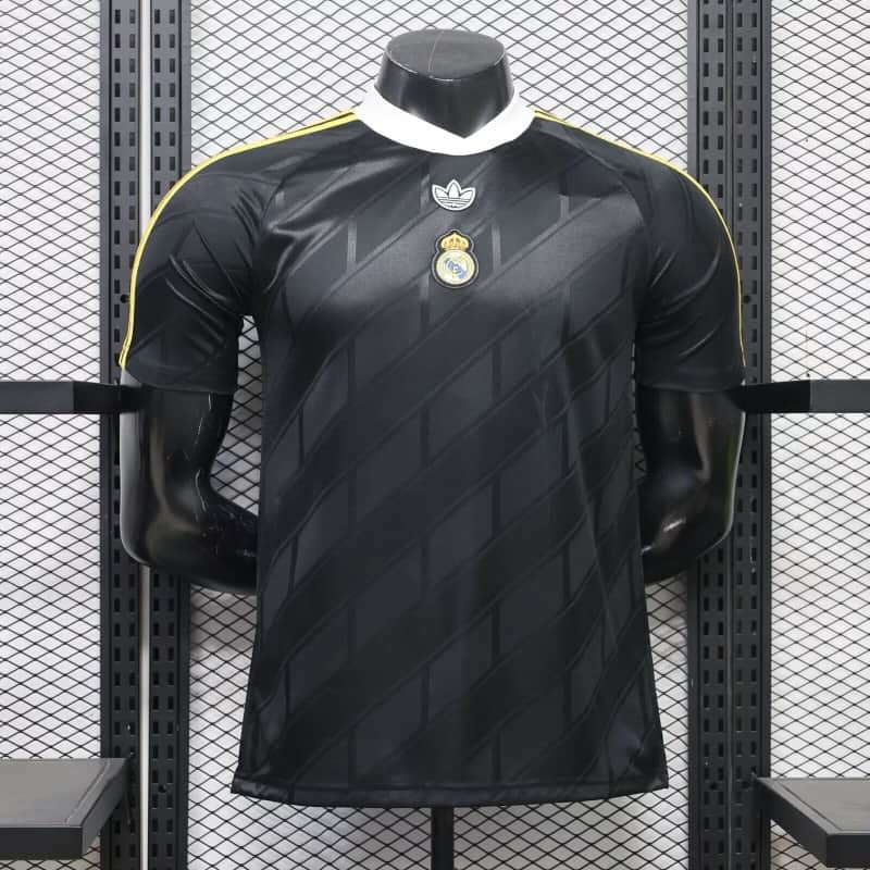 AAA(Thailand) Real Madrid 26/27 Black Soccer Jersey