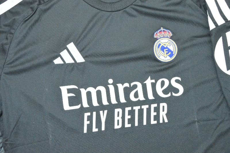 AAA(Thailand) Real Madrid 26/27 Goalkeeper Black Soccer Jersey