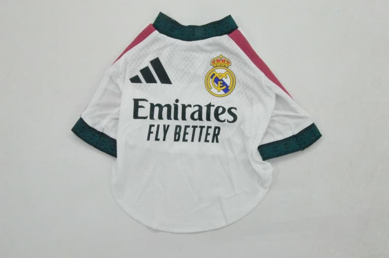AAA(Thailand) Real Madrid 26/27 Home Pet Soccer Jersey AAA(Thailand) Real Madrid 26/27 Home Pet Soccer Jersey
