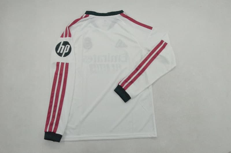 AAA(Thailand) Real Madrid 26/27 Home Long Sleeve Soccer Jersey (Leaked)