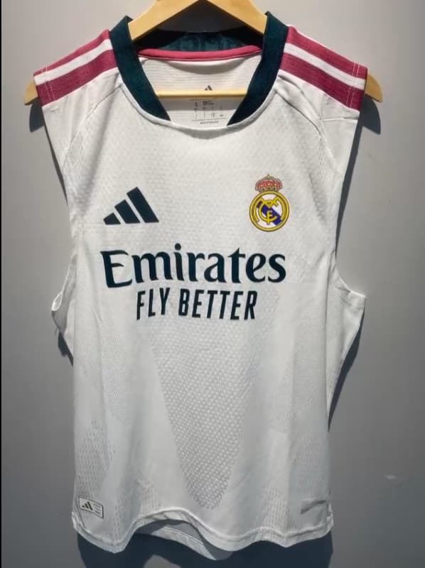 AAA(Thailand) Real Madrid 26/27 Training Vest Soccer Jersey 02