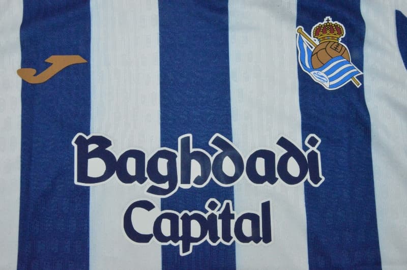 AAA(Thailand) Real Sociedad 26/27 Home Soccer Jersey (Player)