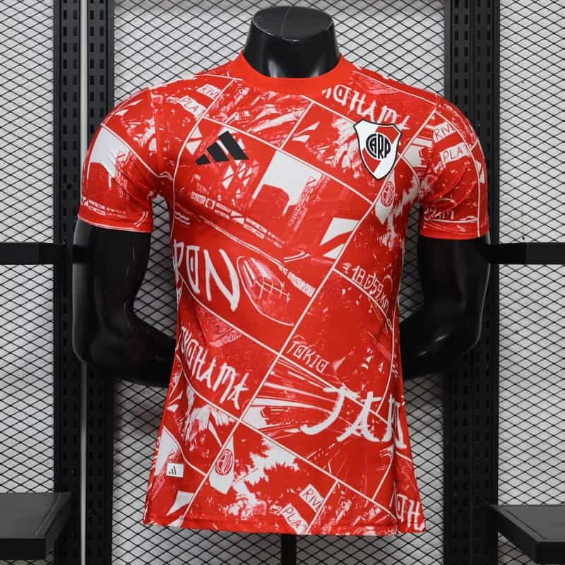 AAA(Thailand) River Plate 2026 Training Soccer Jersey (Player) 02